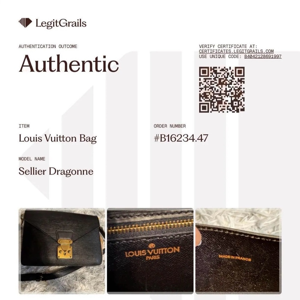 Louis Vuitton Black Epi - Picture 13 of 13